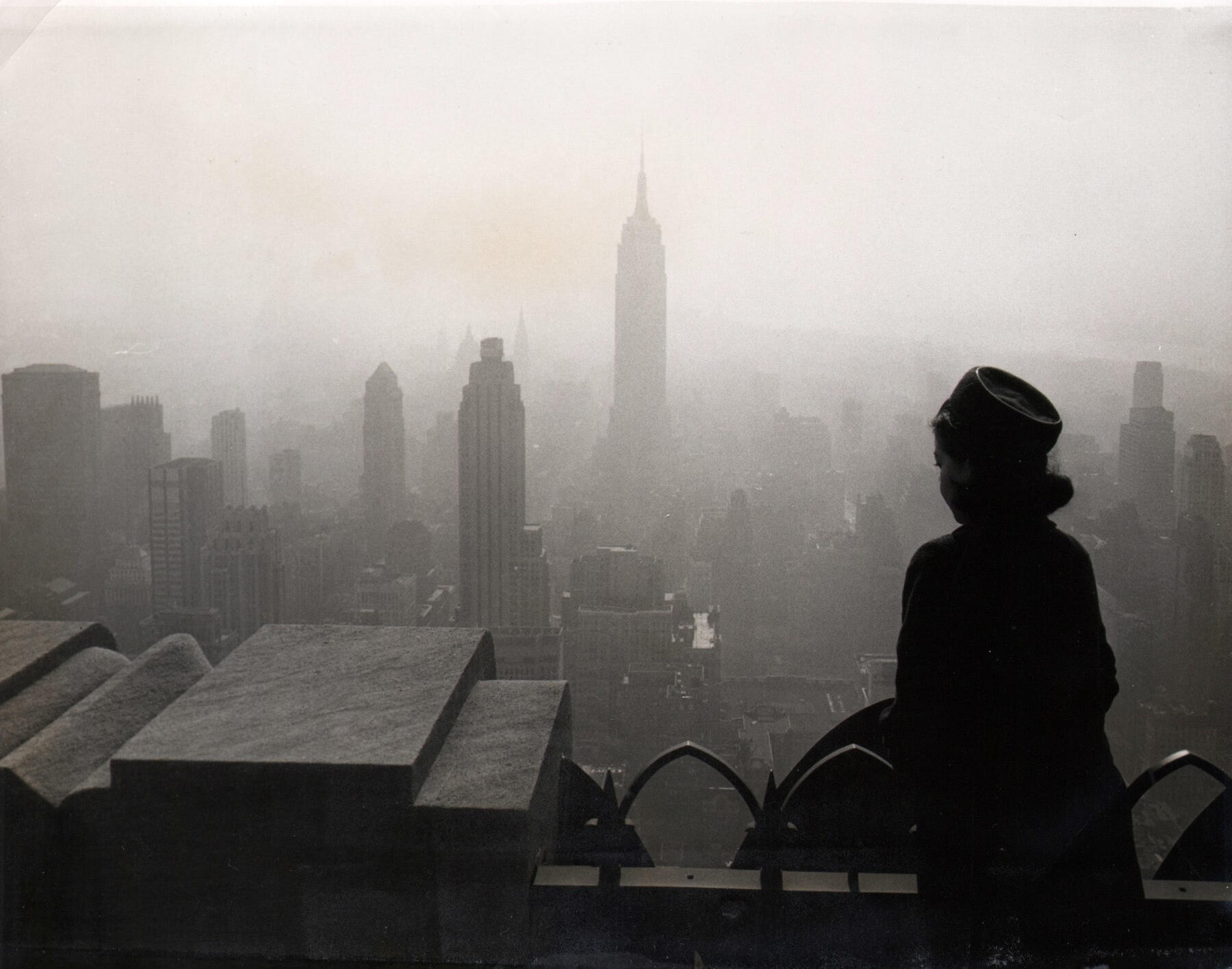 Smog in New York City. c. 1965